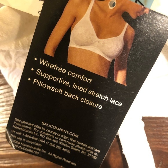 Bali Smooth Indulgence Wire Free Bra Style 3727 NWT 34C - Picture 11 of 11